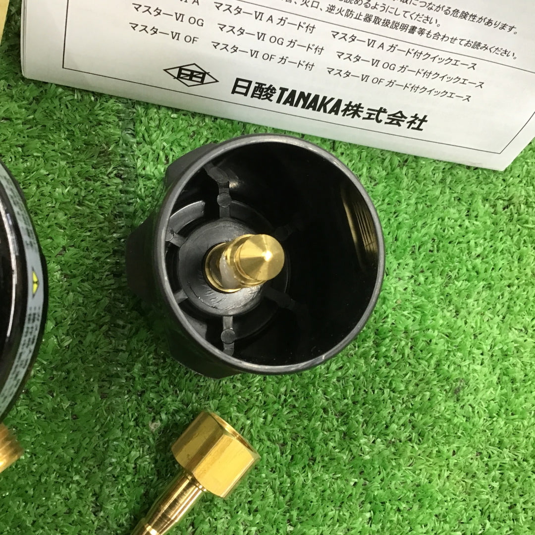 日酸TANAKA マスター6 OGガード付 Q832C　酸素調整器　溶断　溶接 関東式　【桶川店】