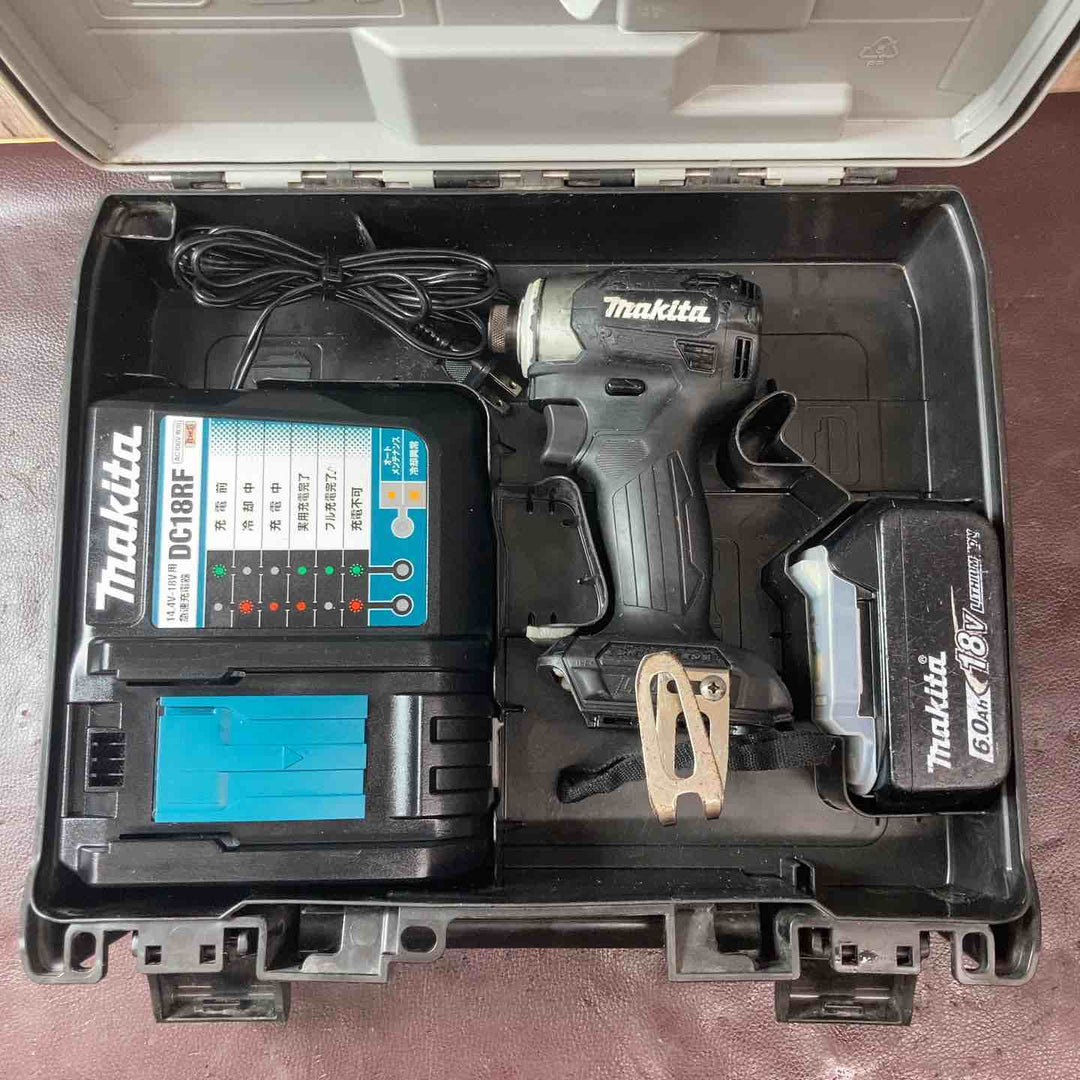【中古品】マキタ(makita) コードレスインパクトドライバー TD173DRGXB 18V バッテリー付属【東大和店】