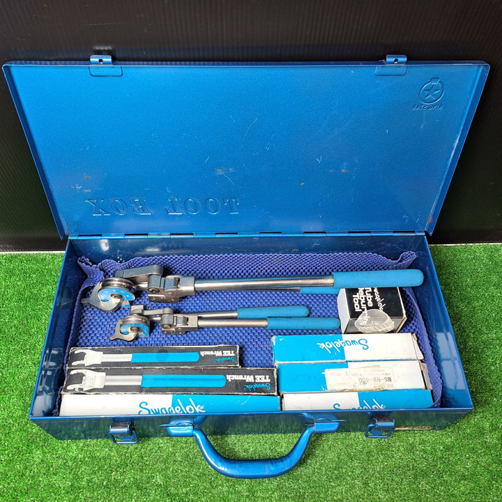 スウェージロック swagelok 工具まとめ ベンダー2点  MS-HTB-4 MS-HTB-10M チェットレンチ3点 ティーレンチ3点 バルブフィッティングなど【岩槻店】
