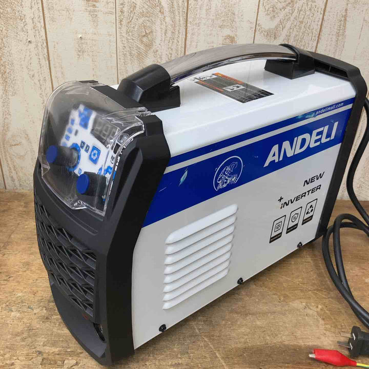 【中古/美品】ANDELI 半自動溶接機 MIG-250ME ノンガスMIG/アーク溶接/LIFT TIG 100V/200V兼用【柏店】