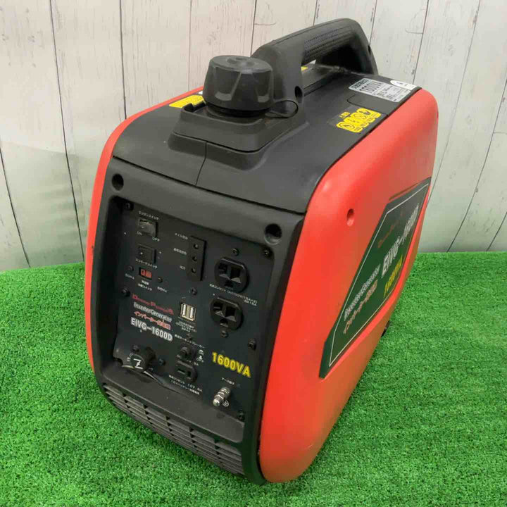 ◇ナカトミ(DREAM POWER) インバーター発電機 EIVG-1600D 1.6kVA【川口店】