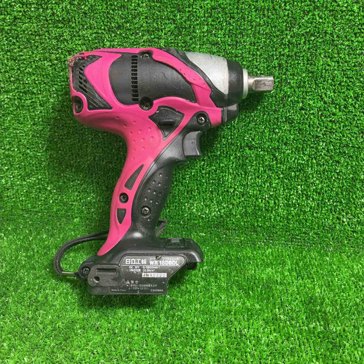 中古品】◇HiKOKI(旧日立工機) コードレスインパクトレンチ WR18DSHL 