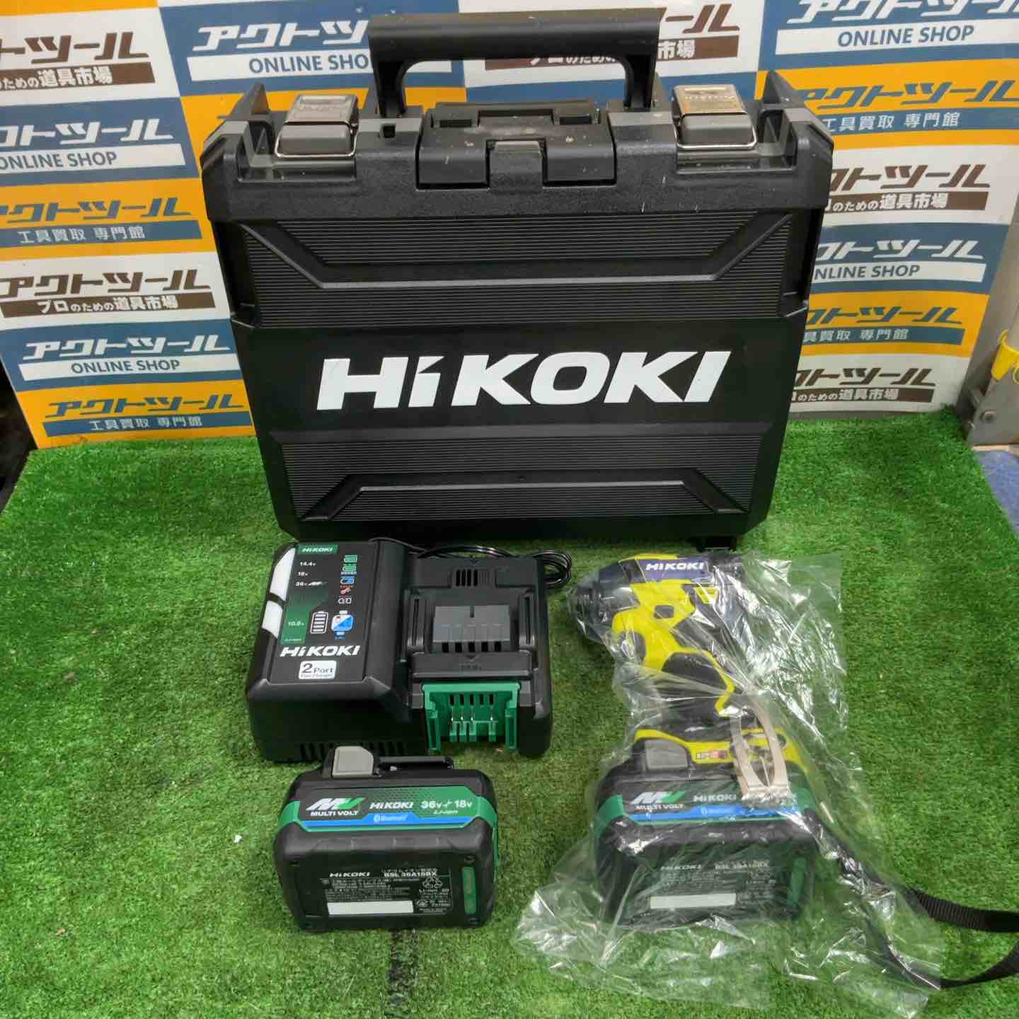 【極美品】ハイコーキ WH36DC2XP(BG) インパクトドライバー【野田愛宕店】【店頭取引限定】【中古】管理番号：ITWR1VAX2QPQ インパクトドライバー 一覧】中古工具を買うなら安心保証のアクト