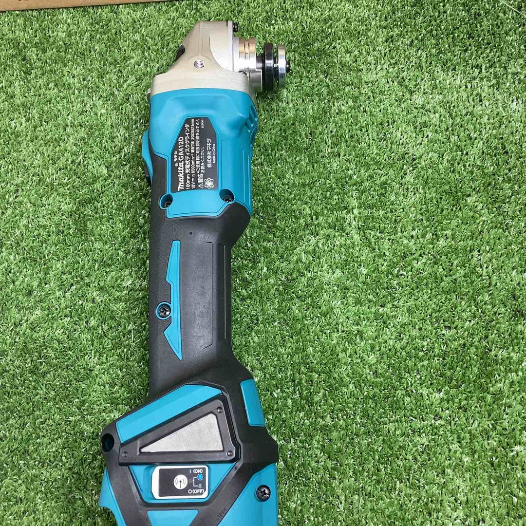★マキタ(makita) 100mmコードレスディスクグラインダ GA412DZ【川崎店】