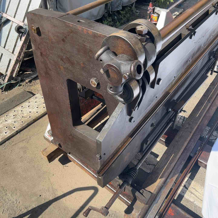 【店頭受取り限定】高田製作所 手動折曲機 型式不明 3000mm 板金【岩槻店】