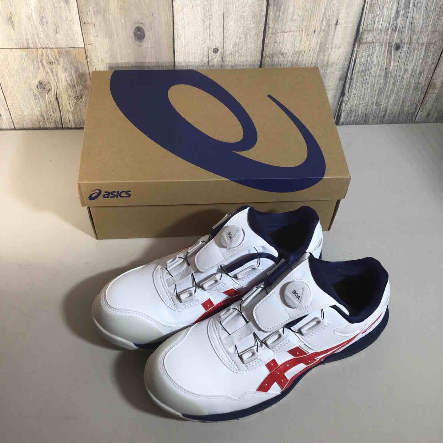 asics ウィンジョブ CP306BOA 【27cm】安全靴 CP306 BOA ブラック」の