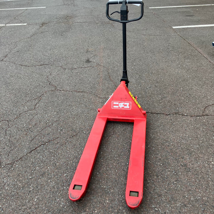 【店頭受取り限定】ニチユ ハンドパレット パレットトラック PT10S-18-100 耐荷重1000kg 爪長さ 1000mm【越谷店】