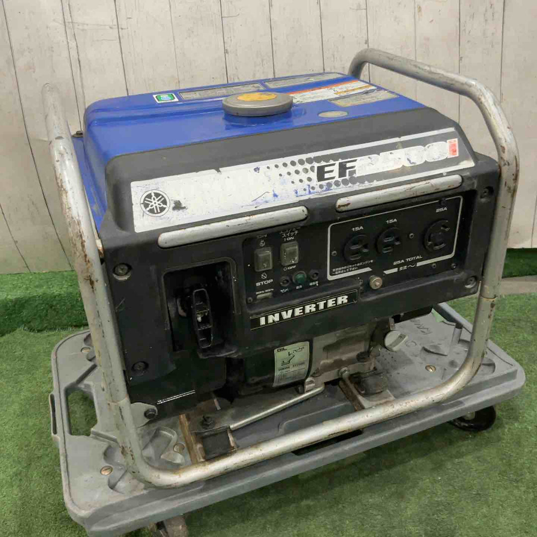 【店頭受取り限定】★アースパワー(Earth POWER※旧:ヤマハ) インバーター発電機 EF2500i 動作確認済【川口店】