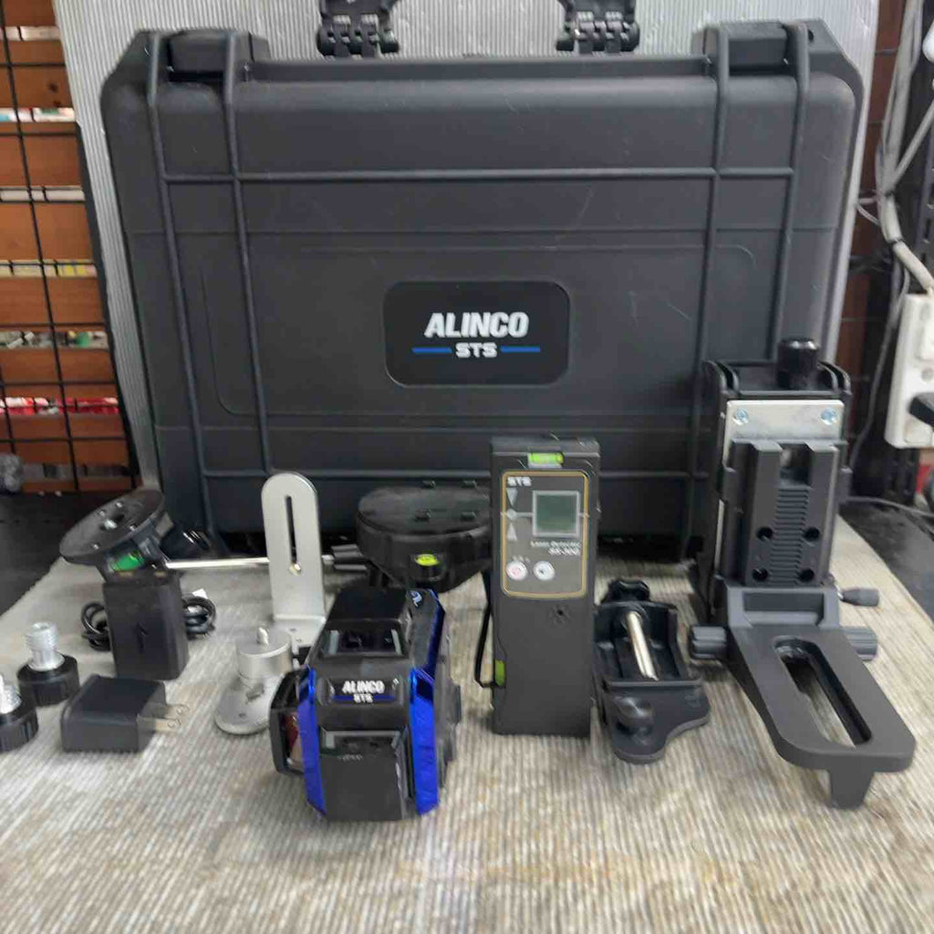 ◇STS(ALINCO) フルライングリーンレーザー墨出し器 ALC-44G【草加店