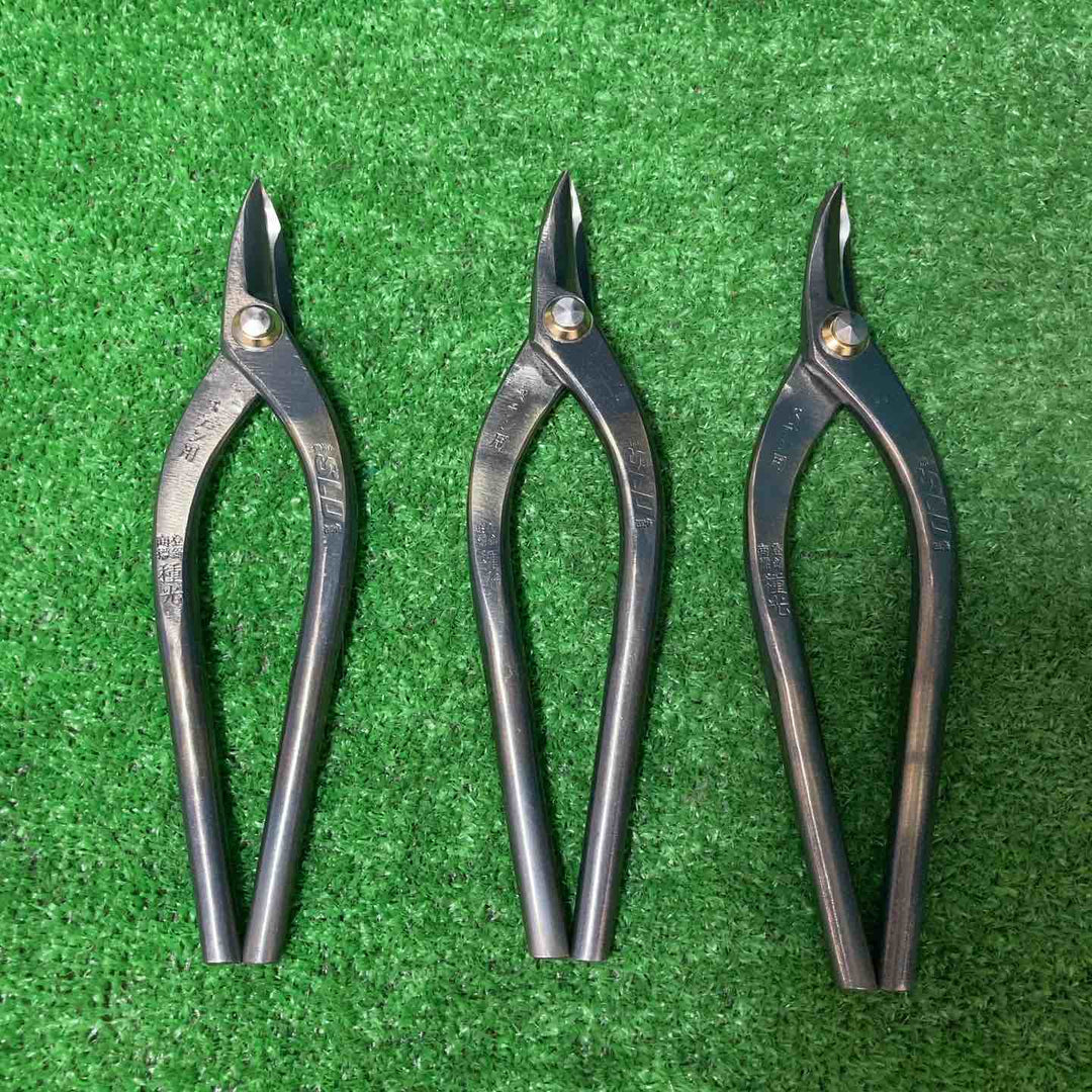【未使用品(店頭展示品)】種光 板金鋏 エグリ刃 ステンレス用 SLD鋼使用 180mm×3点セット【岩槻店】