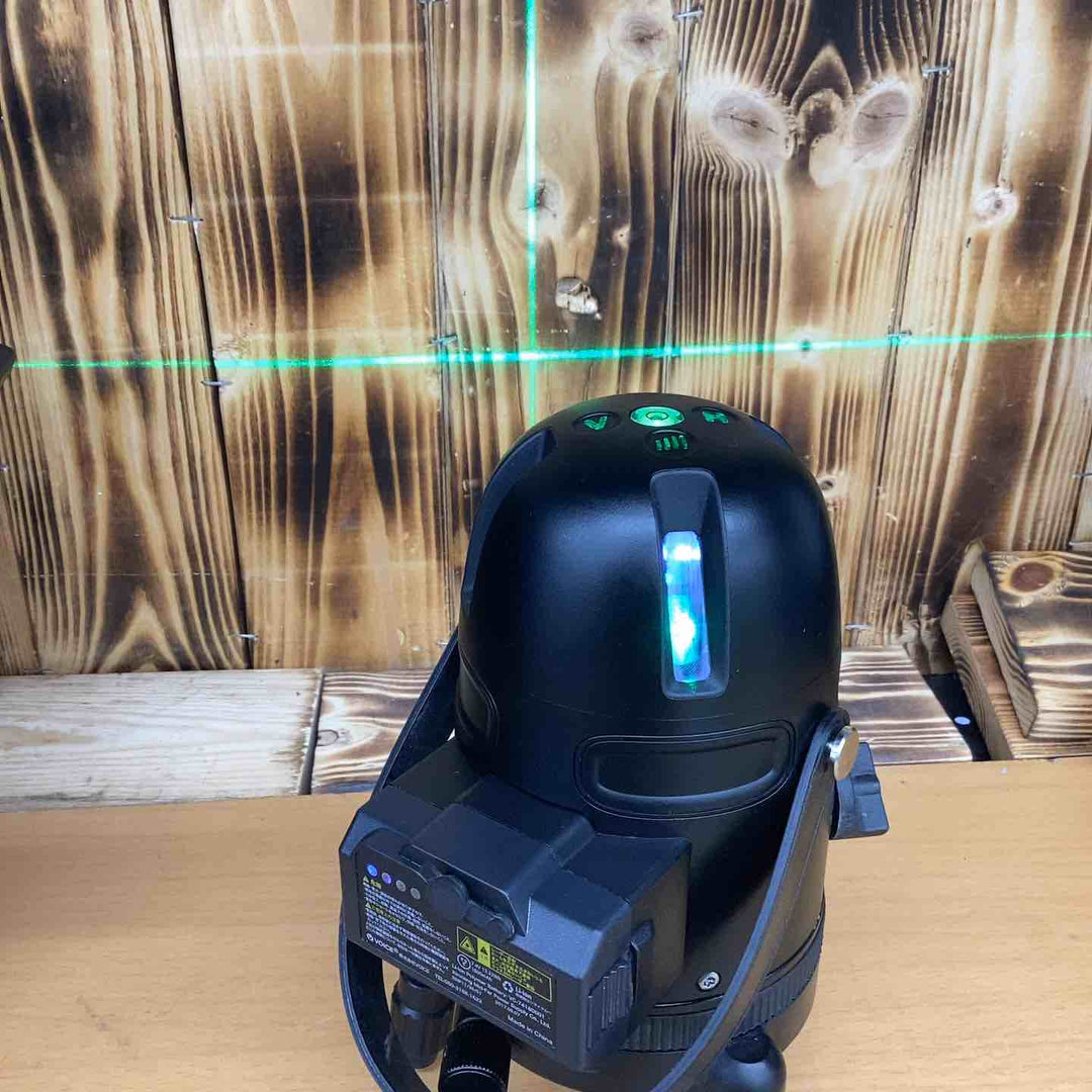 VOICE レーザー墨出し器 5ライン(矩十字・横) グリーンレーザー Model-G5 三脚付【越谷店】