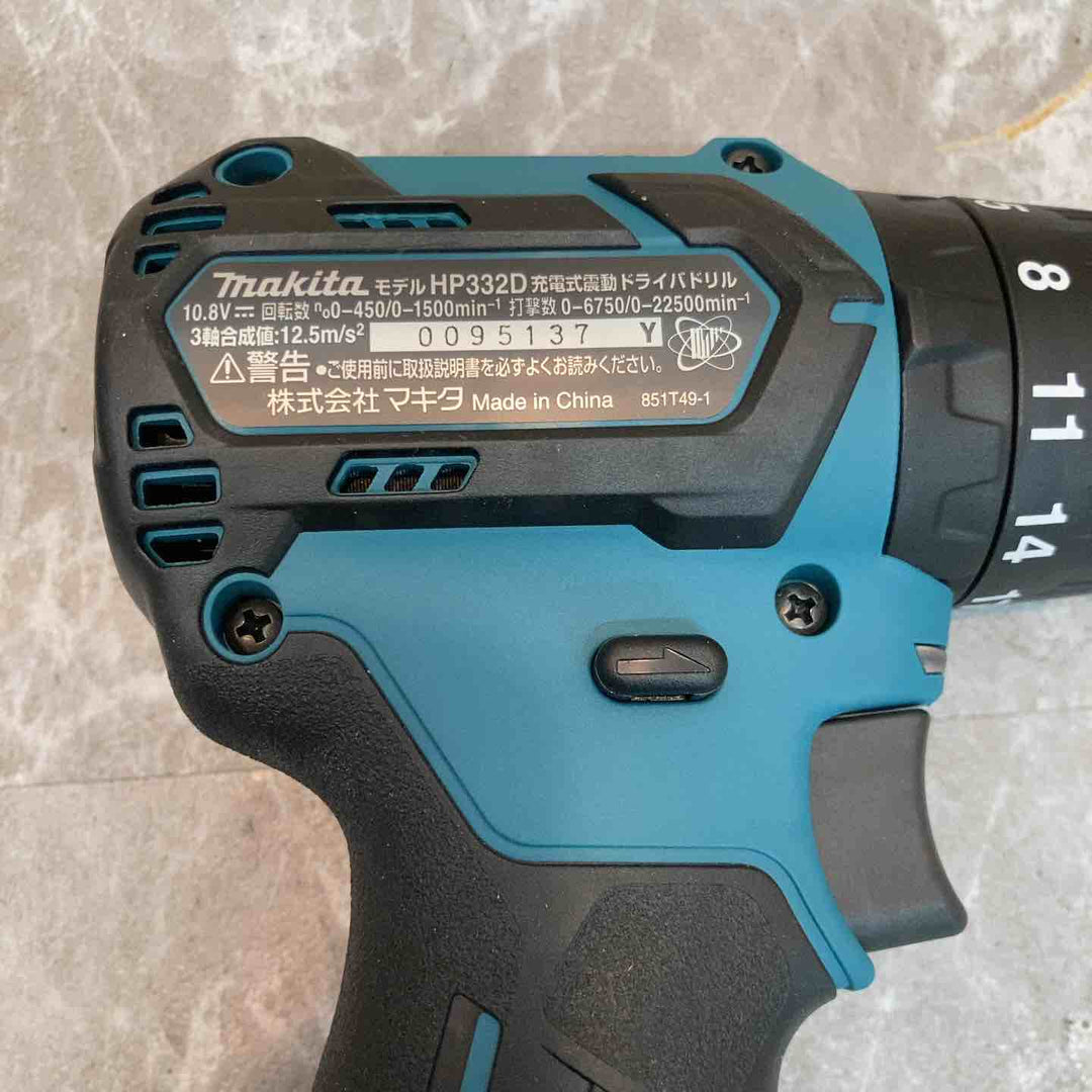 ★マキタ(makita) コードレス振動ドリルドライバー HP332DSMX【八潮店】