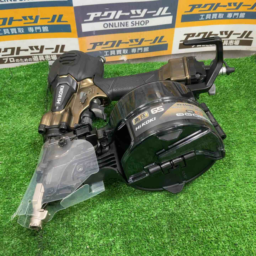 ★ハイコーキ(HIKOKI ※旧:日立工機) 高圧エア釘打ち機 NV65HR2(S)【草加店】