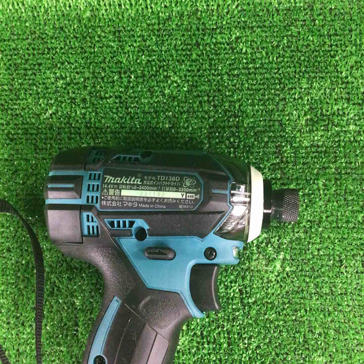 マキタ(makita) コードレスインパクトドライバー TD138DRFX【川崎店】
