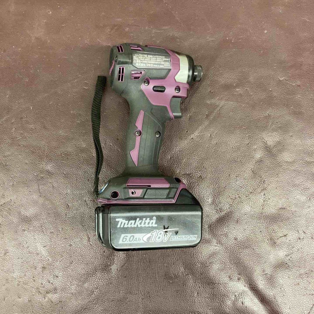 【中古美品】★マキタ(makita) コードレスインパクトドライバー TD173DGXAP【東大和店】