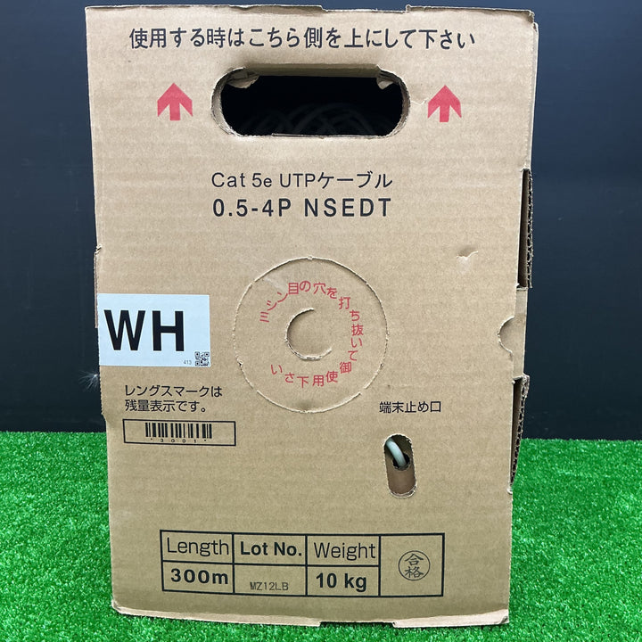 【未使用品】日本製線グループ Cat 5e UTPケーブル 0.5-4P NSEDT【電材館越谷店】