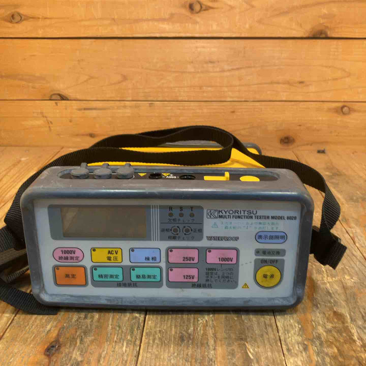 ◇共立電気計器 (KYORITSU) デジタル絶縁・接地抵抗計  MODEL 6020【所沢店】