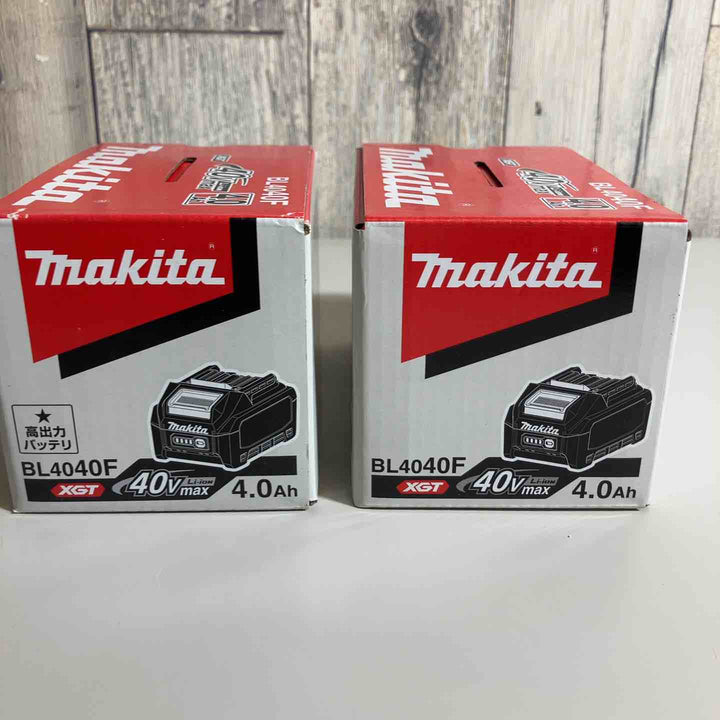 【2個セット】マキタ makita リチウムイオンバッテリー 40Vmax 4.0Ah BL4040F【戸田店】