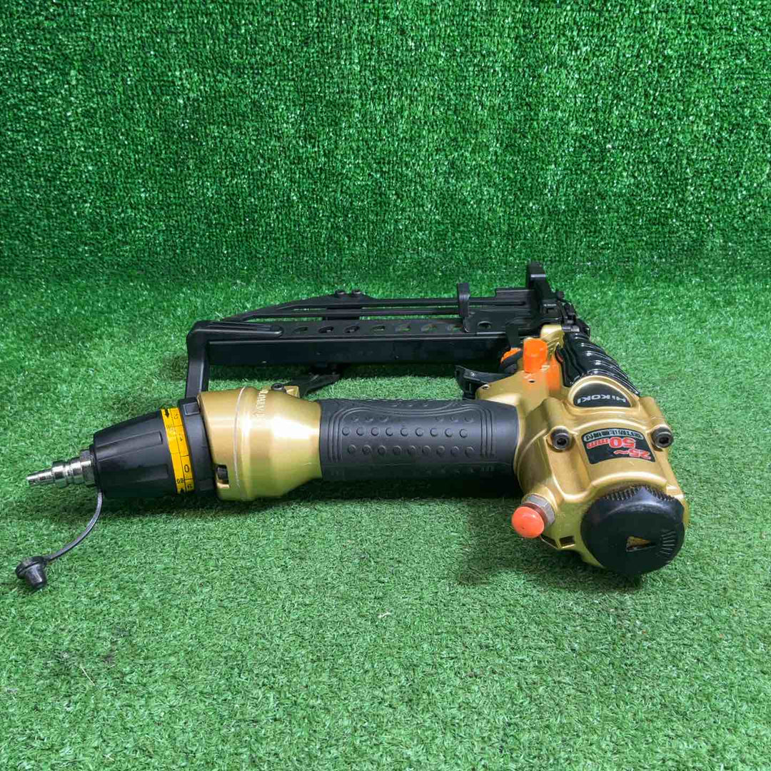 【美品】 【藤沢店】 ハイコーキ(HIKOKI ※旧:日立工機) 高圧フロアタッカ N5004HMF