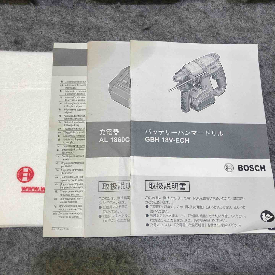 BOSCH(ボッシュ) 18Vバッテリーハンマードリル GBH18V-ECN【桶川店】