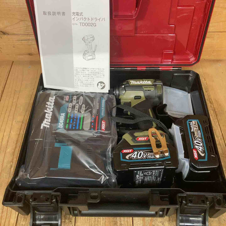 特価！【未使用品】★マキタ(makita) コードレスインパクトドライバー TD002GRDXO【所沢店】