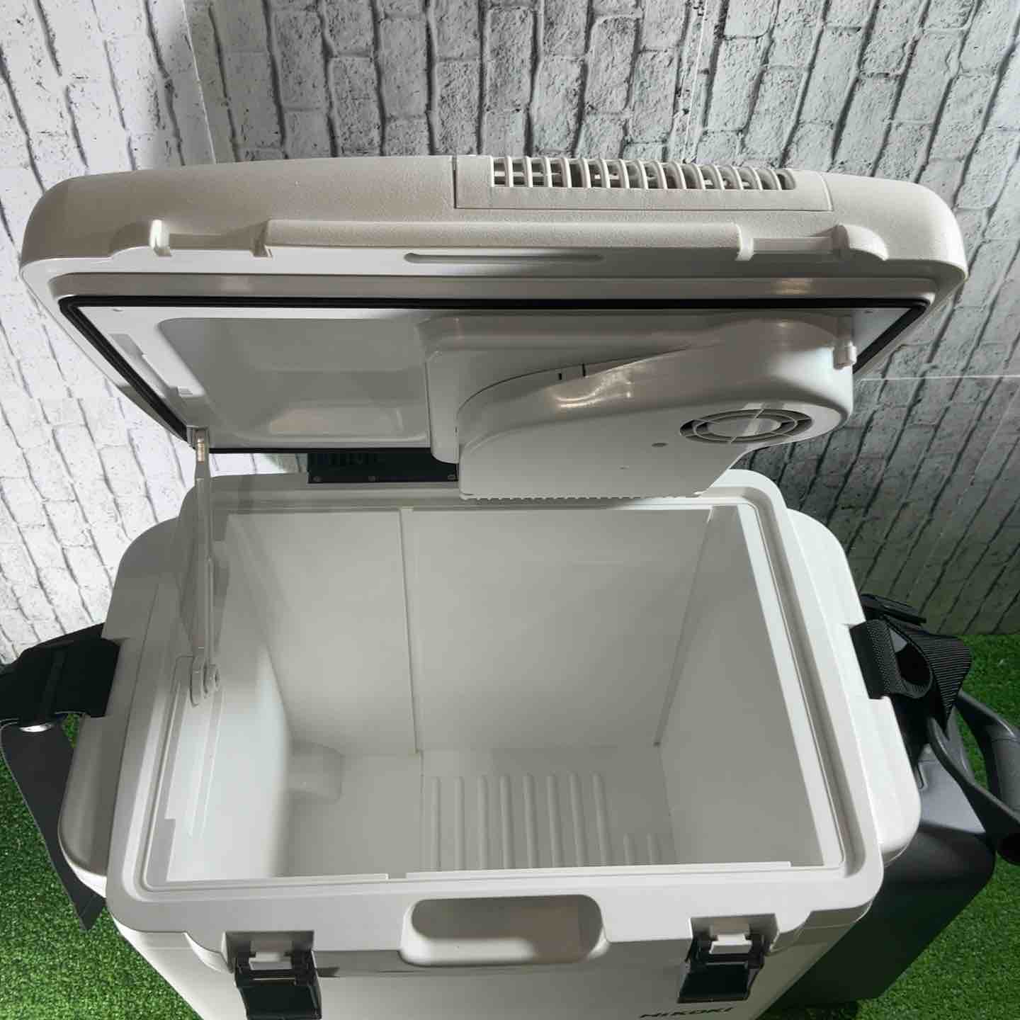◇ハイコーキ(HIKOKI ※旧:日立工機) コードレス冷温庫 UL18DA(NM) 動作