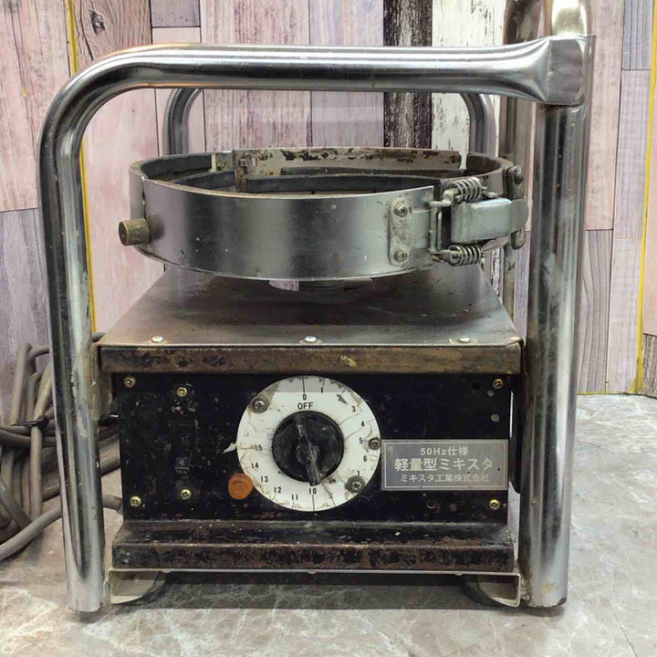 ミキスタ工業　軽量型ミキスタ　50Hz使用パドル4L【八潮店】