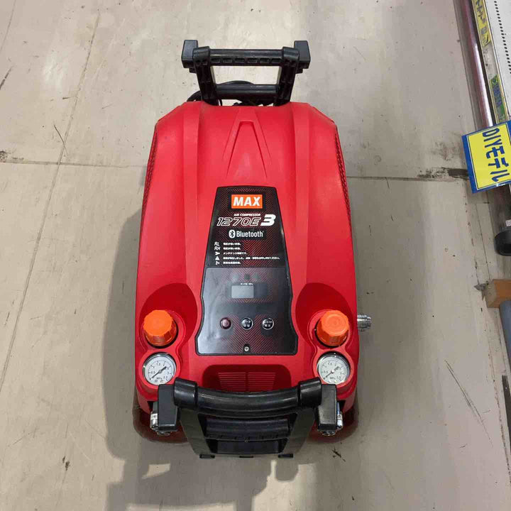 ★マックス(MAX) エアコンプレッサー AK-HH1270E3_レッド【町田店】