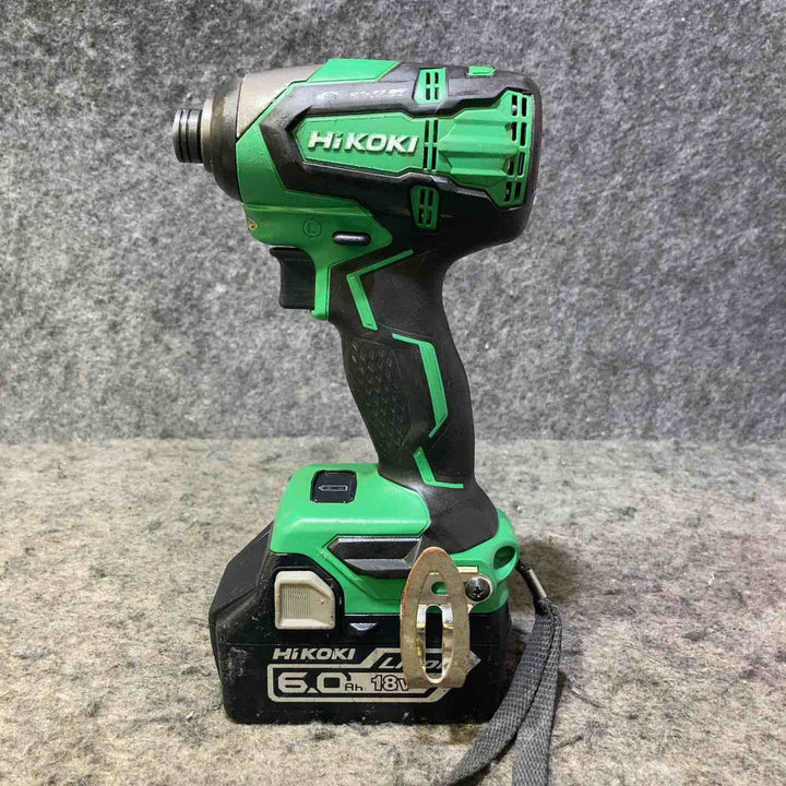 ハイコーキ(HIKOKI ※旧:日立工機) 18Vコードレスインパクトドライバー WH18DB(NN)【桶川店】