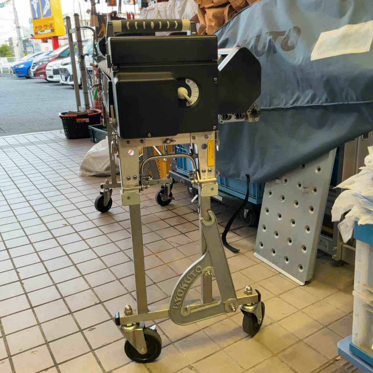 極東アスリードフレックス 店頭受取り限定】◇極東(KYOKUTO) 自動壁紙糊付機 ATHLEAD Flex