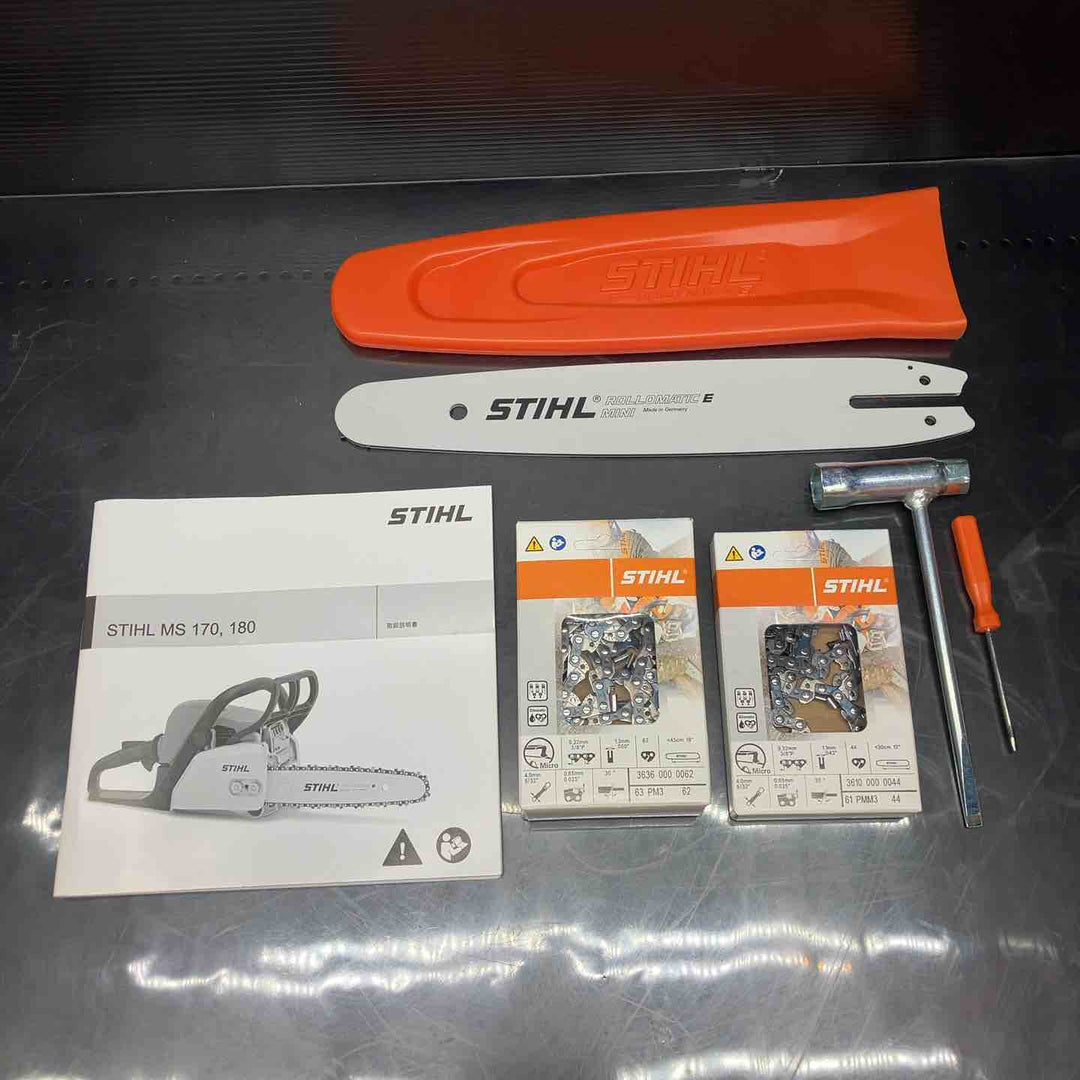 スチール(STIHL)  エンジンチェーンソー MS170 長期保管品【川越店】