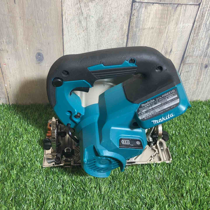 ★マキタ(makita)18V 165mm コードレス丸のこ HS631DZ 本体のみ【戸田店】