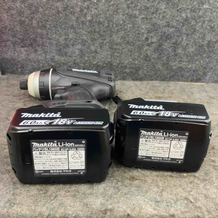 ★マキタ(makita) コードレス4モードインパクトドライバー TP141DRGXB ケースが黒い物です【鴻巣店】