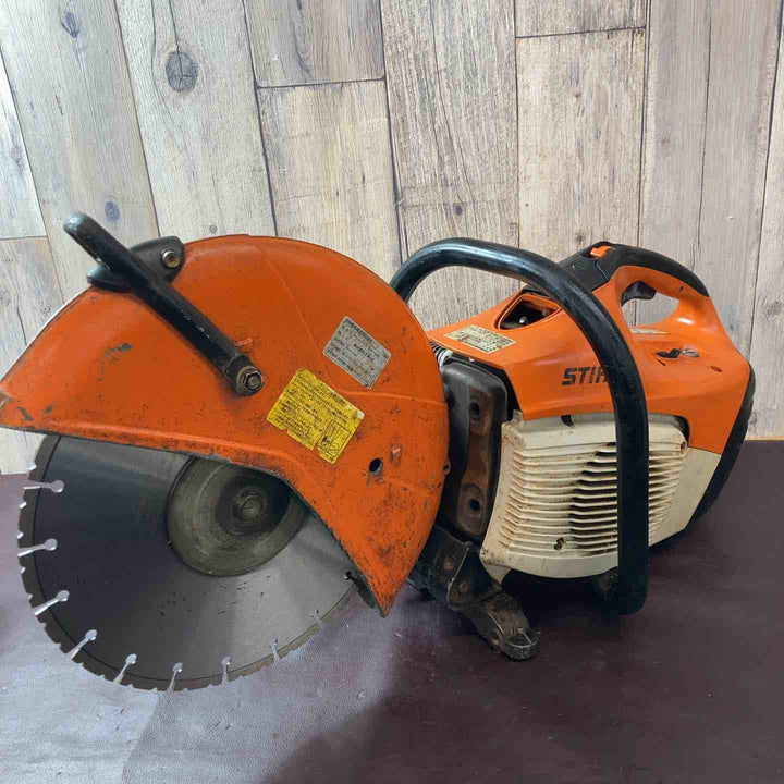 【中古品】スチール(STIHL) エンジンカッター TS420/700 プライマリーポンプ・ブレード新品交換済 コンクリートカッター【東大和店】