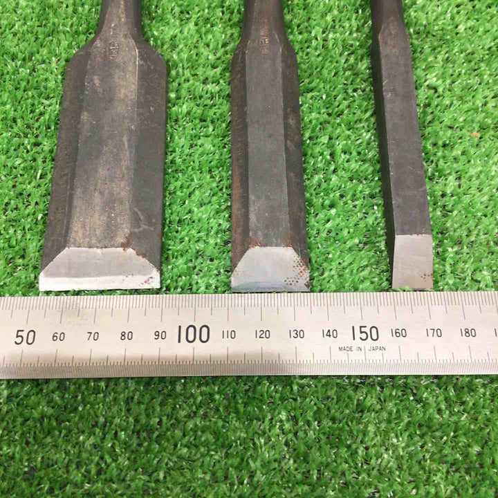 【中古・現状品】 正道 銘 鑿 のみ ＊3本組 【鴻巣店】