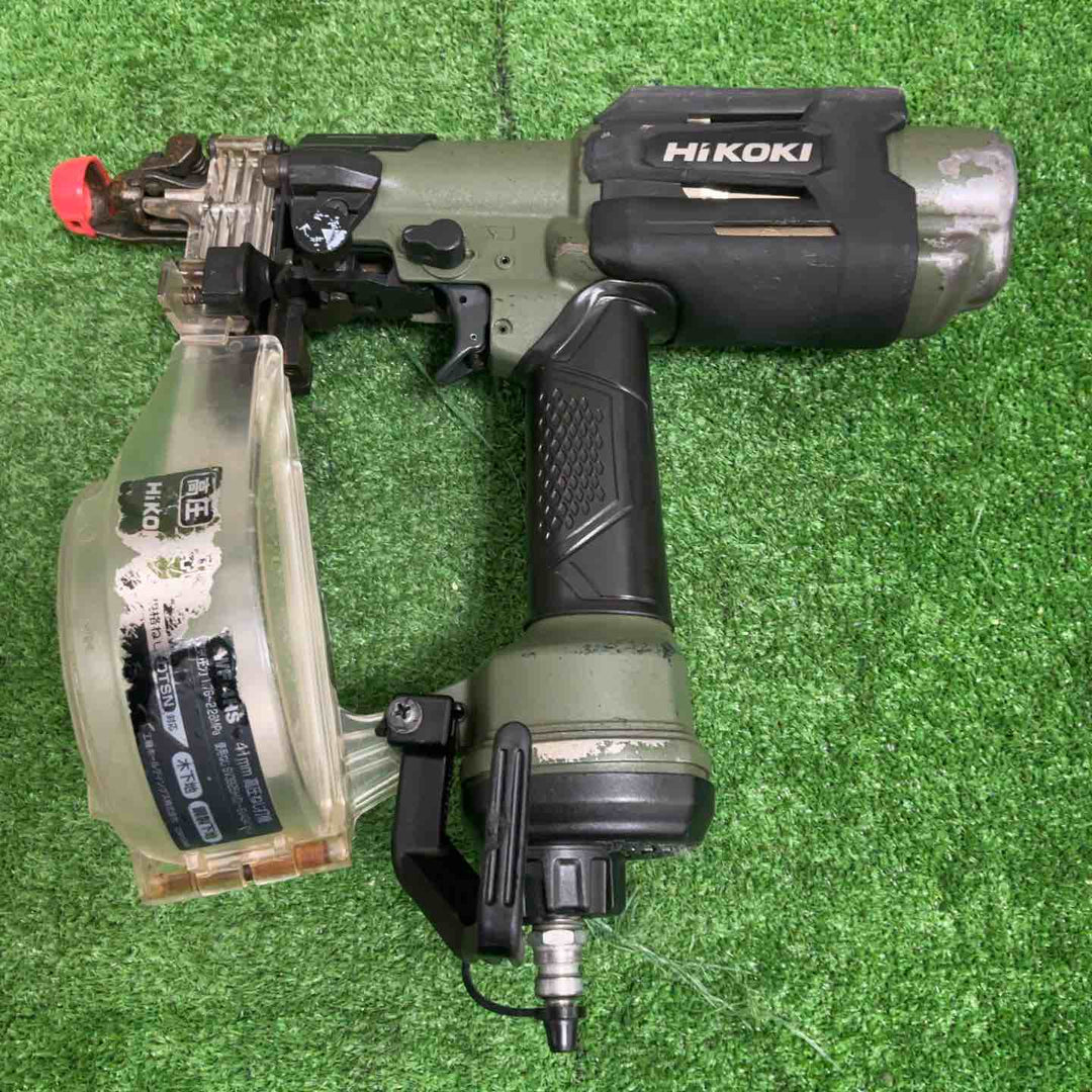 ◇ハイコーキ(HIKOKI ※旧:日立工機) 高圧エアネジ打ち機 WF4HS(AG) アブソリュートグリーン【草加店】