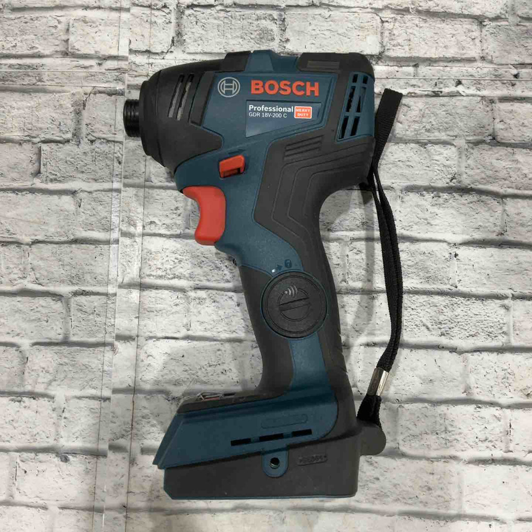 ◇ボッシュ(BOSCH) コードレスインパクトドライバー (6.0Ahバッテリー2個・充電器・キャリングケース付) GDR18V-200C6【川口店】