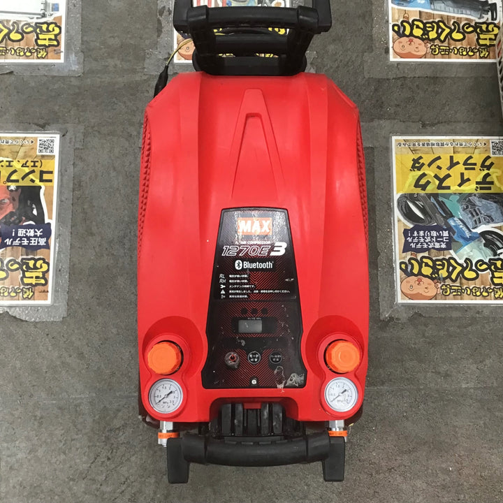 マックス(MAX) エアコンプレッサー AK-HH1270E3_レッド【川崎店】