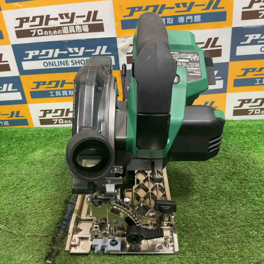 ★ハイコーキ(HIKOKI ※旧:日立工機) コードレス集じん丸のこ C3605DYB(NN)【草加店】