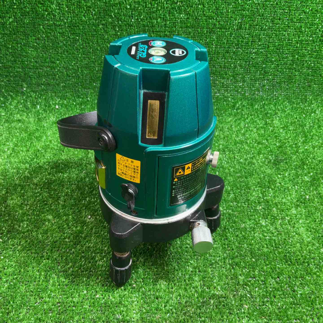 【中古品】 山真製鋸(YAMASHIN) グリーンレーザー墨出し器  GLZ-3 縦・横 【藤沢店】