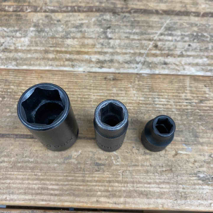 【中古品】 マックツール(MAC TOOLS) ソケットまとめ DTS22M、VPT617MM、XP68MMRなど 7個セット 1/2 3/8 【東大和店】