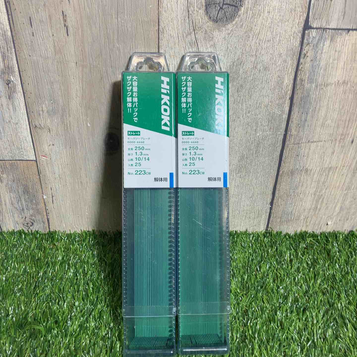 ◇HiKOKI セーバーソーブレード50枚 No.223CW　解体用　250mm　25枚入り2個セット【戸田店】