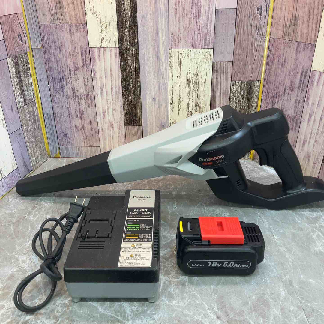 ◇Panasonic(パナソニック) ブロア EZ37A1 バッテリーEZ9L54(18V5.0Ah)×1、充電器EZ0L81付き【八潮店】