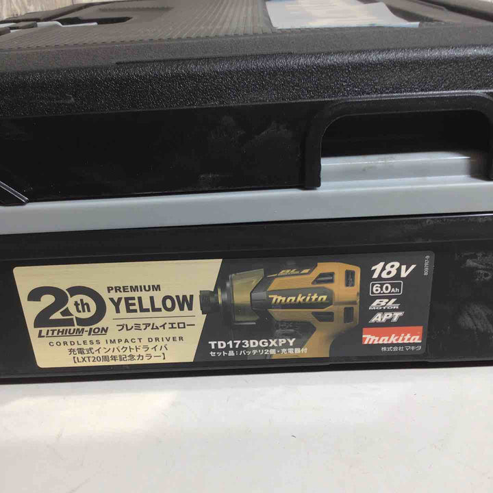 ☆マキタ(makita) コードレスインパクトドライバー TD173DGXPY LTX20周年限定色 プレミアムイエロー【戸田店】