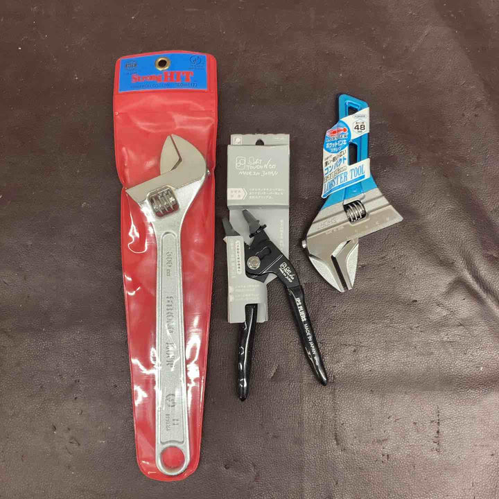 【未使用品(店頭展示品)】 ロブスター(LOBSTER)/HIT/IPS モンキーレンチ プライヤー 3点まとめ 【東大和店】