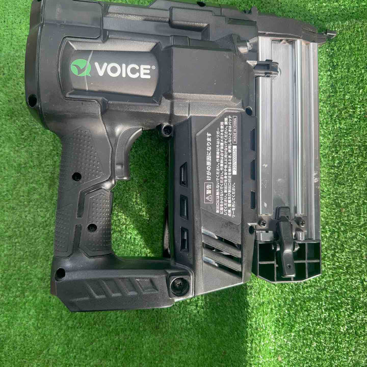 【ジャンク品】 VOICE 18V 充電式 エアタッカ 4mmステープル、足長50mm仕上げ釘 兼用機 【桶川店】