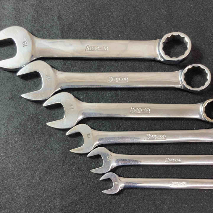 【中古品】 スナップオン(Snap-on) OEXM8～19 ショートコンビネーションレンチ 6本セット 【東大和店】