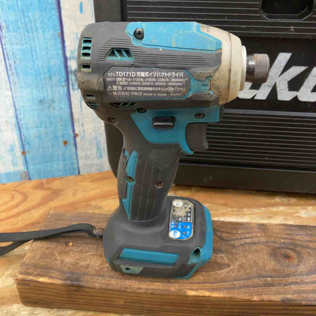 【中古品】★マキタ(makita) コードレスインパクトドライバー TD171DRGX 18V バッテリー1個【柏店】