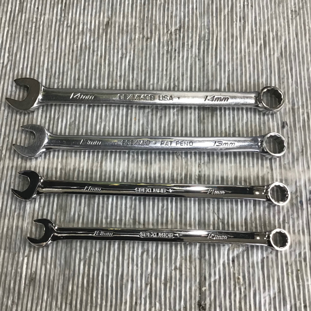 スナップオン(Snap-on) コンビネーションレンチ OEXM140B SOEXM13 SOEXLM11B SOEXLM10B【中古品】