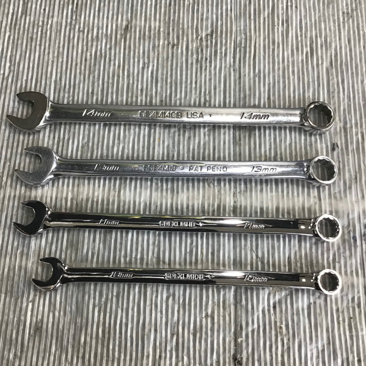 スナップオン(Snap-on) コンビネーションレンチ OEXM140B SOEXM13 SOEXLM11B SOEXLM10B【中古品】